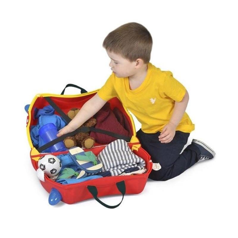 Trunki Ride-On Suitcase & Hand Luggage Fire Engine Frank