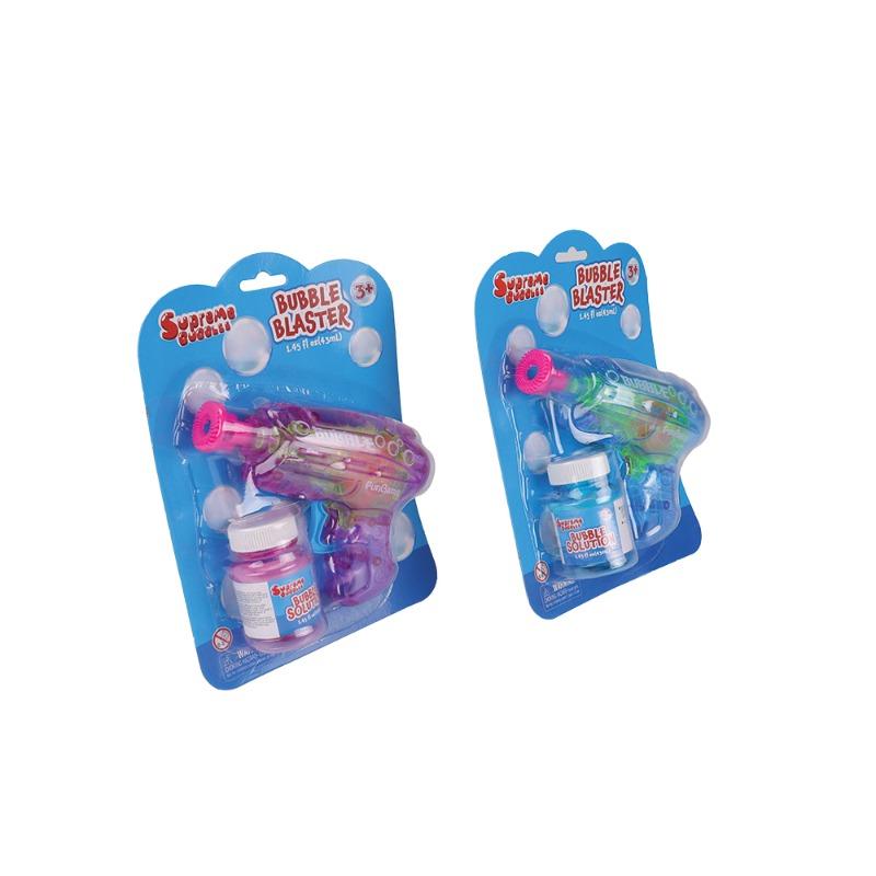 Supreme Bubbles Fiction light Up Bubble Shooter With 45ml Bubble Solution