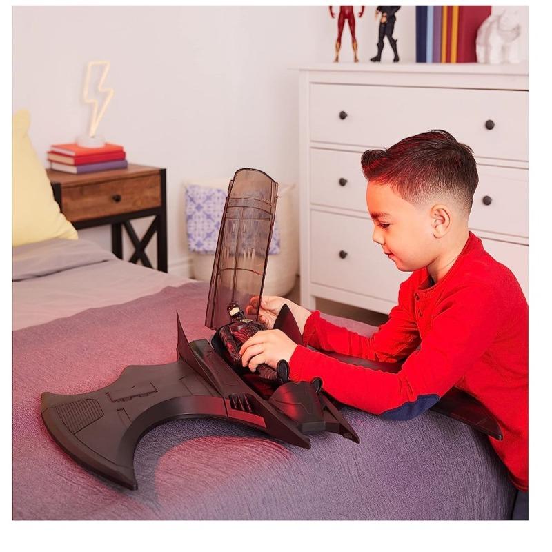 DC Flash Movie Batwing w/Batman Figure 12 Inch