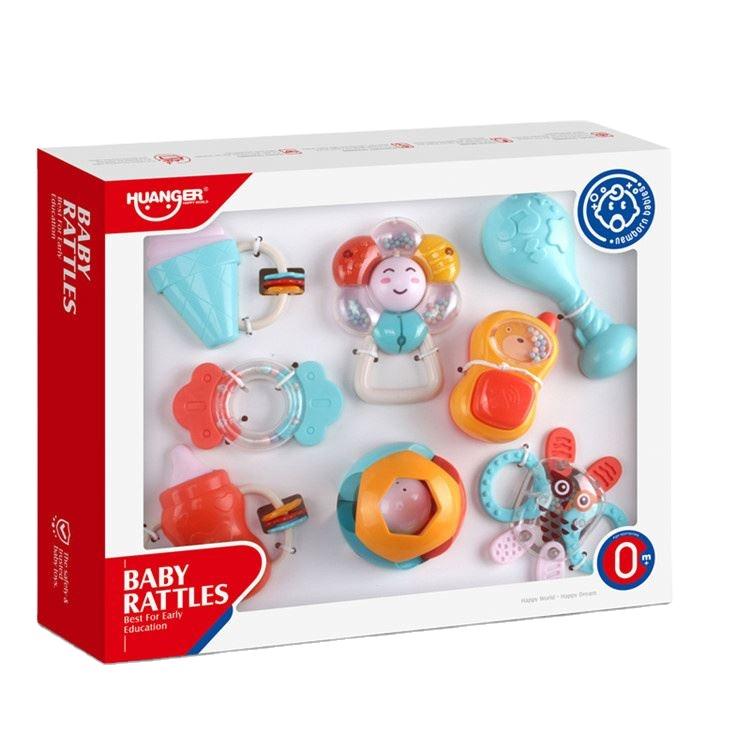 Huanger Baby Rattles - 8 Pcs