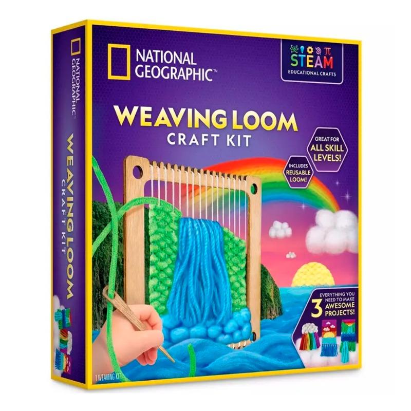 ناشيونال جيوغرافيك - مجموعة أدوات النسيج اليدوية ويفينج لوم كرافت