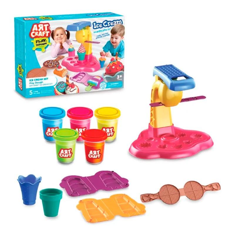 Art Craft Ice Cream Set Play Dough 280 GR