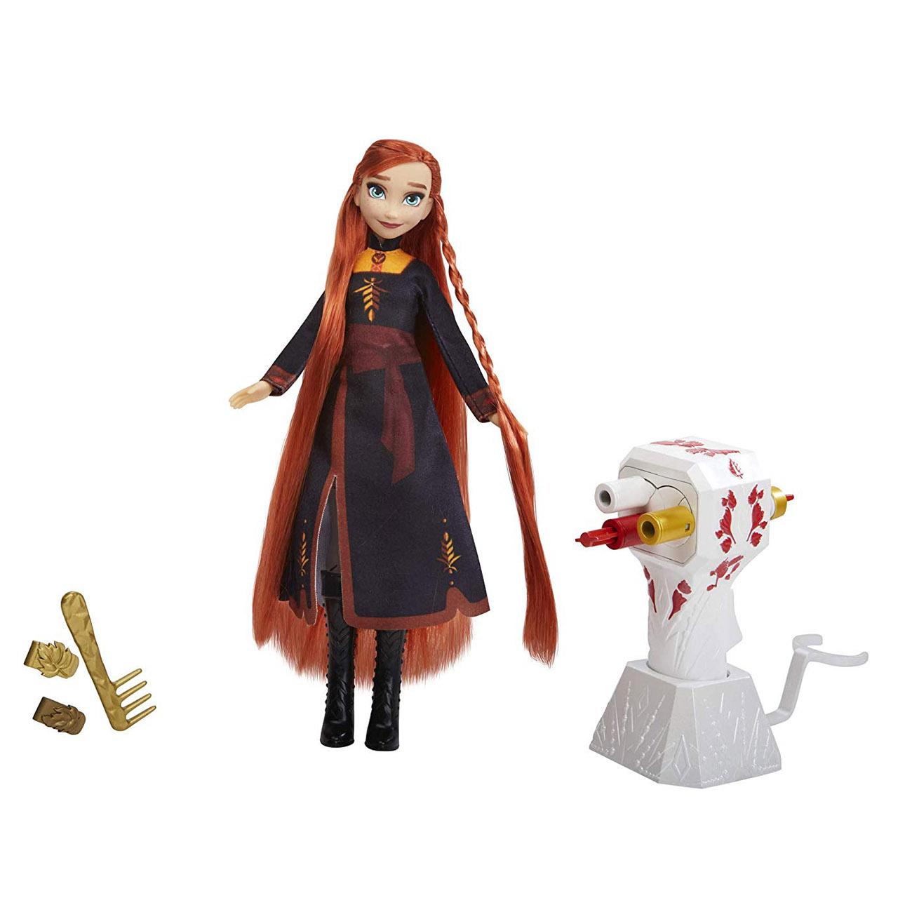 ديزني فروزن 2 - شخصية آنا وآداة تصفيف الشعر