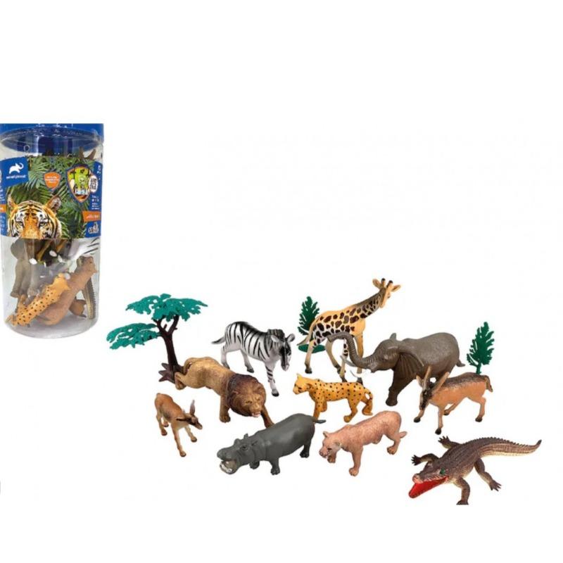 وينو - مجسمات الحيوانات البرية 15 قطعة