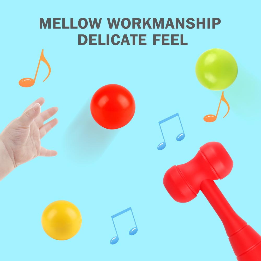 Huanger Knock Balls Toy With Hand Hammer