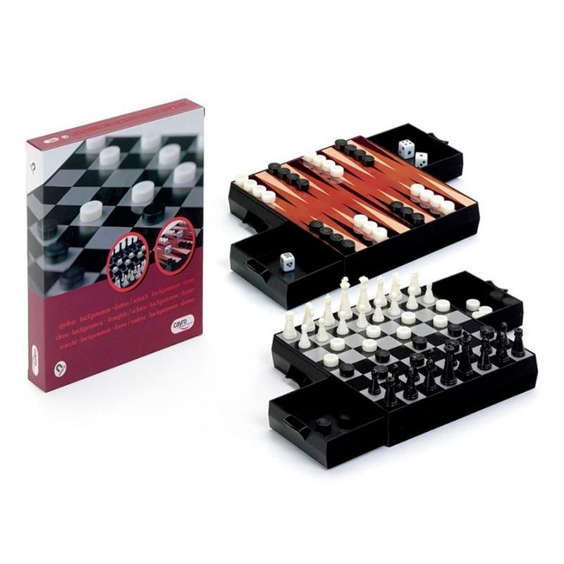 Cayro Magnetic Board Games 3 In 1