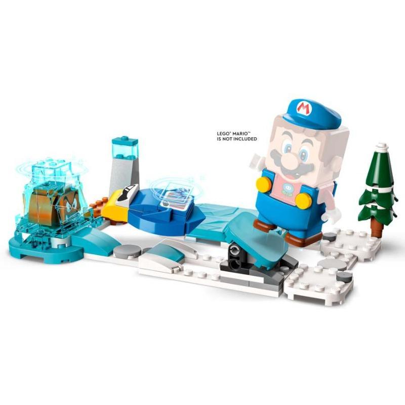 ليجو - مجموعة لعب بناء سوبر ماريو آيس وفروزن وورلد إكسبانشن 105 قطعة 71415