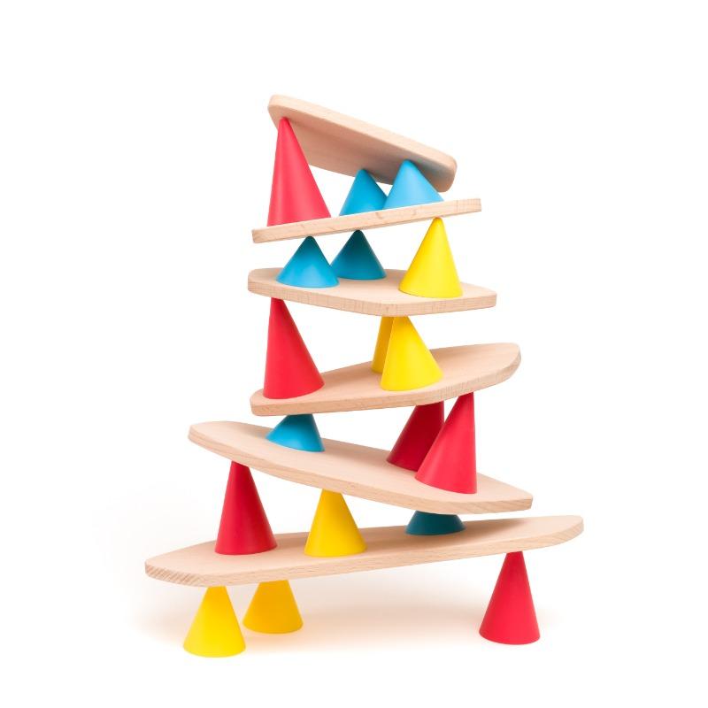 أوبي – طقم بيكس الصغير للبناء - 24 قطعة