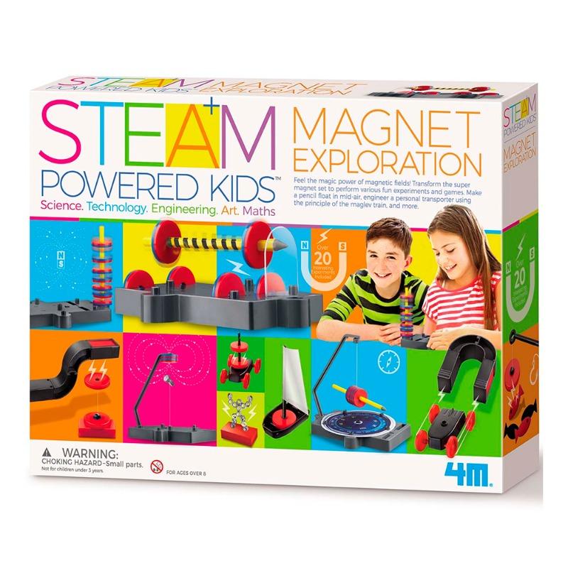 4M Steam Powered Kids Magnet Exploration