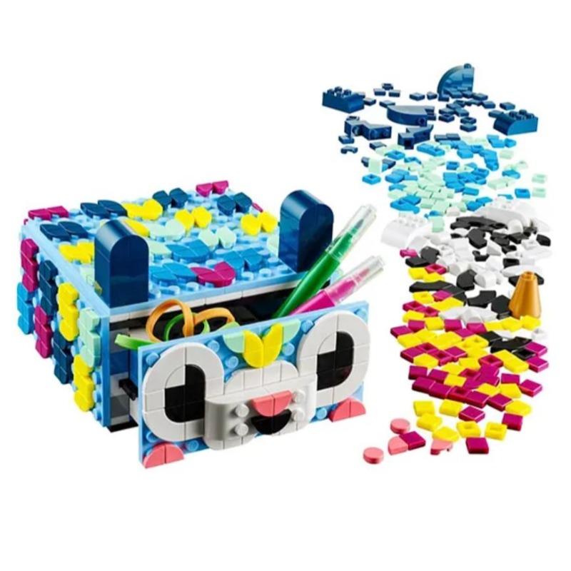 LEGO DOTS Creative Animal Drawer DIY Craft Kit - 643 Pcs