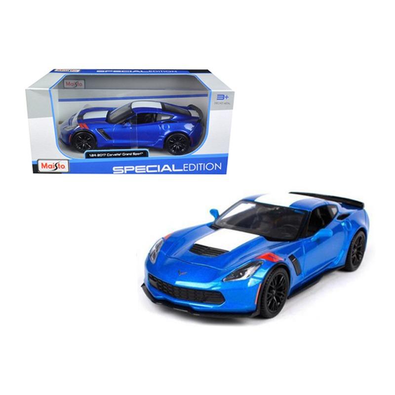 Maisto 1:24 Chevrolet Corvette Grand Sport - Blue