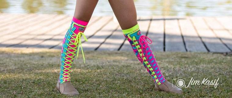 Madmia Candyland Socks With Strings - Large
