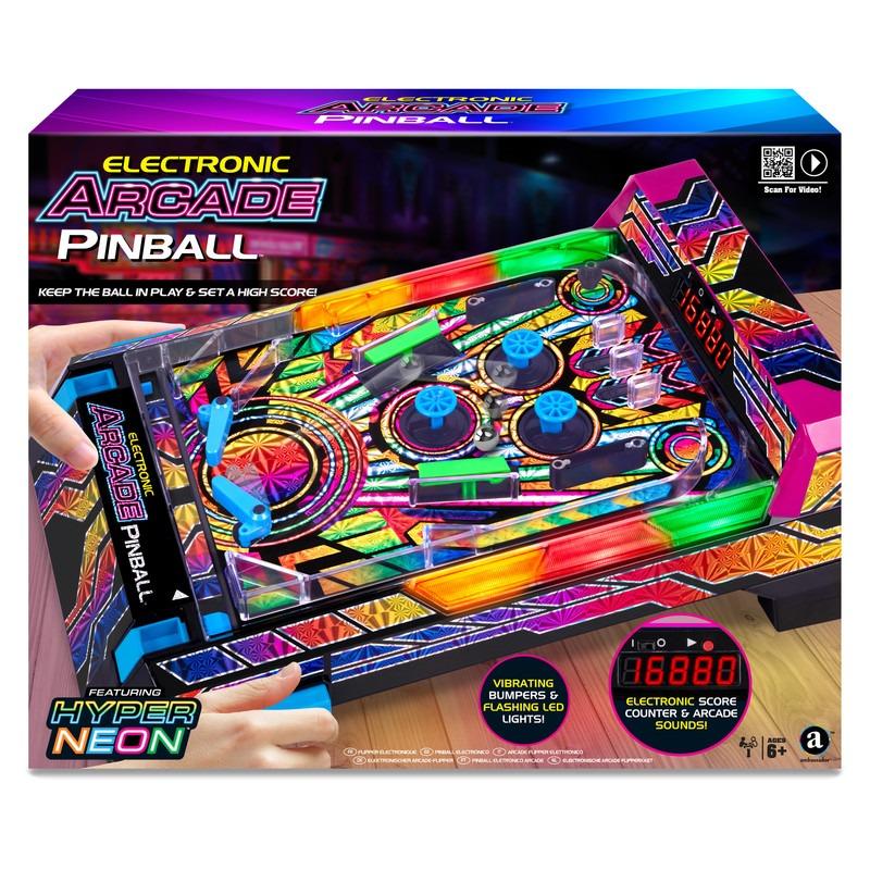 Merchant Ambassador Electronic Arcade Pinball – Hyper Neon Series