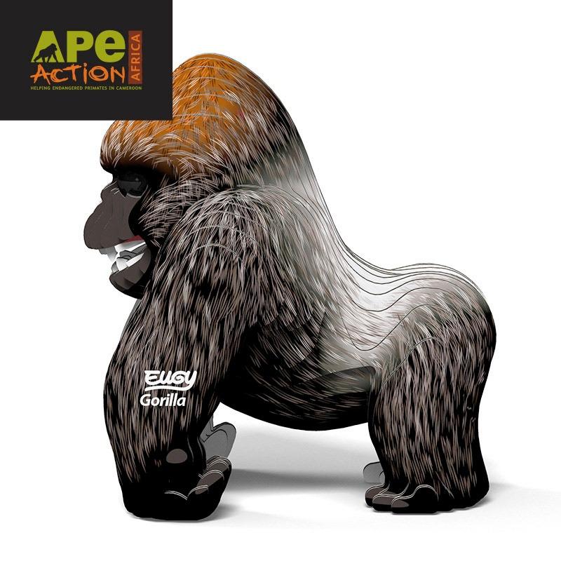 Eugy 3D Puzzle Gorilla