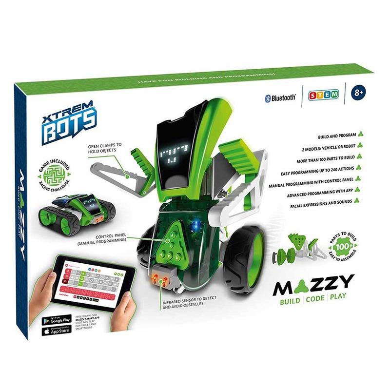 إكستريم بوتس - لعبة روبوت مازي القابل للبناء والبرمجة