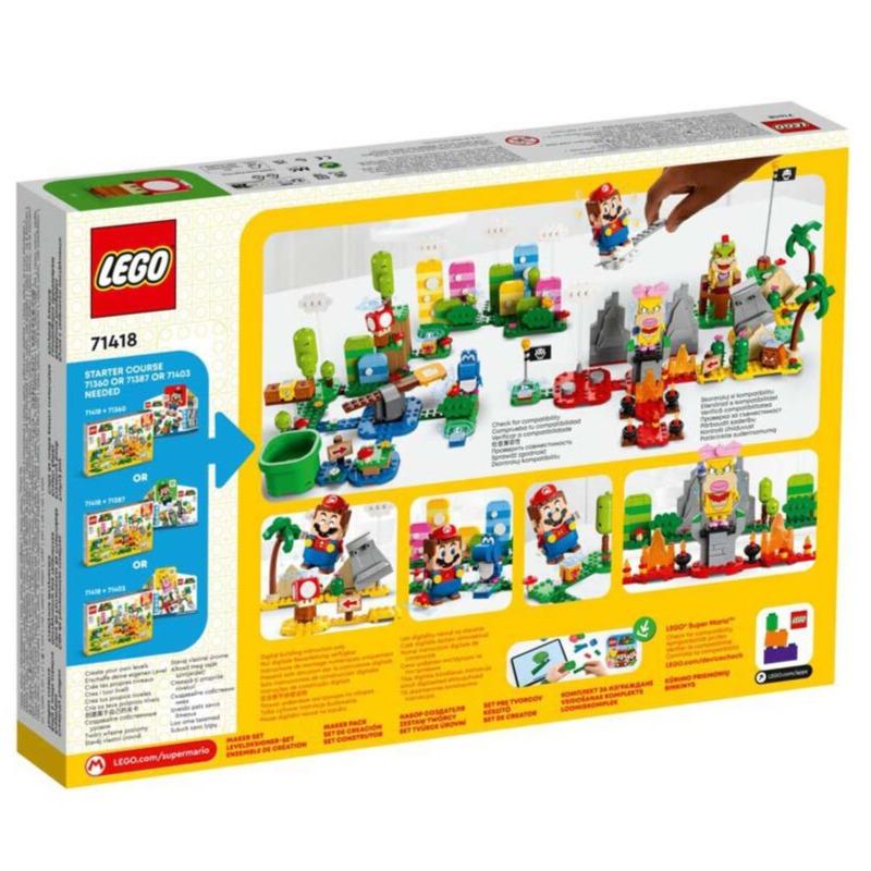 LEGO Super Mario Creativity Toolbox Maker Set Building Toy Set - 588 Pcs