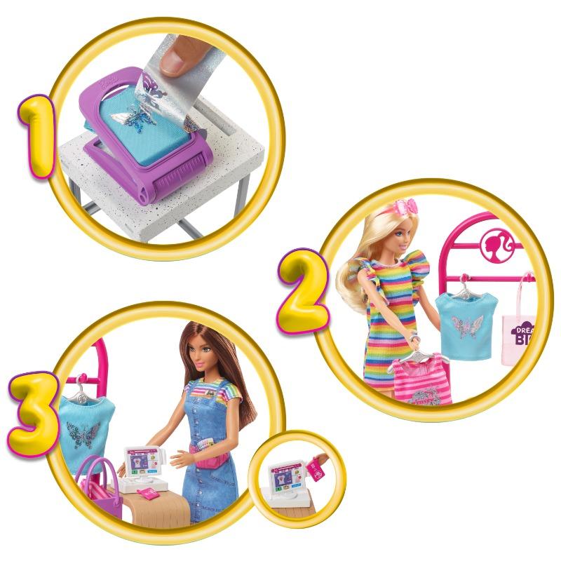 Barbie Doll & Accessories Make & Sell Boutique Playset