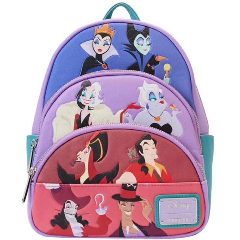 Loungefly Leather Disney Villains Mini Backpack
