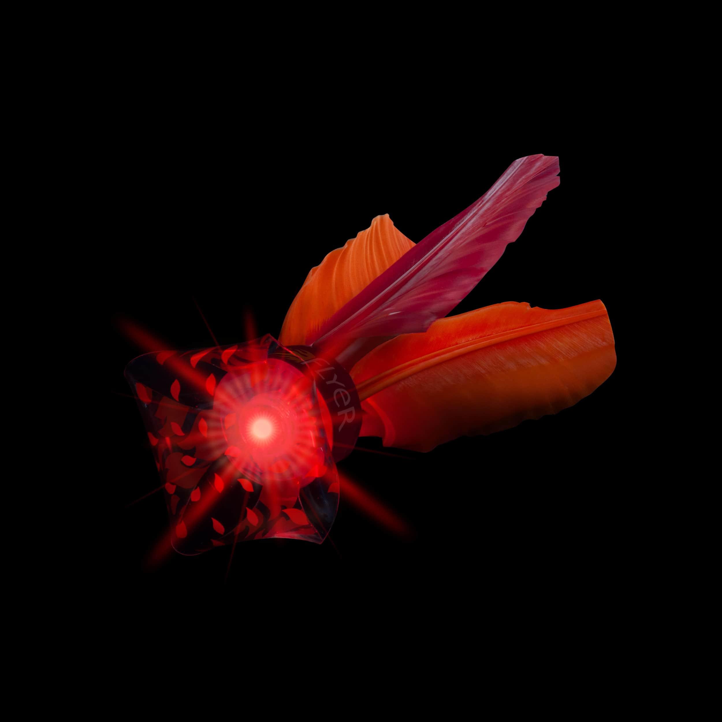 وابوبا - فلاير ليد المطاطي لون برتقالي