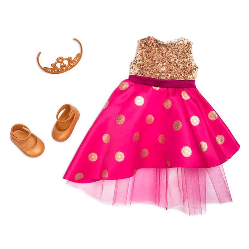 Our Generation - Sarah Fashion Doll With Long Festive Dress 18inch