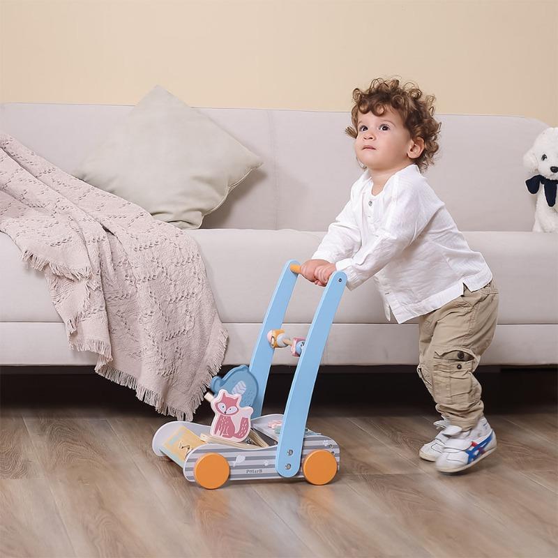 VIGA Animal Friends Baby Walker