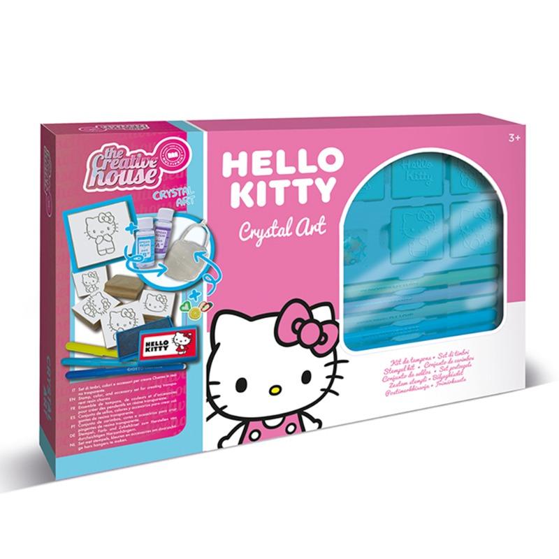 هالو كيتي كريستال آرت