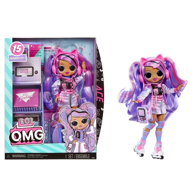 L.O.L. Surprise OMG Ace Fashion Doll with 15 Surprises
