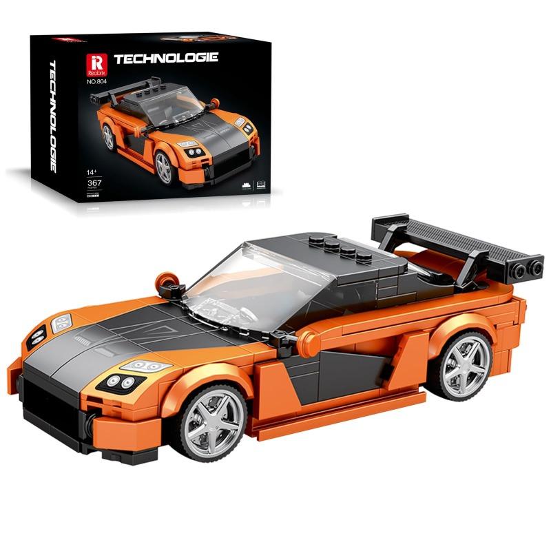 Reobrix 804 Mazda RX-7 Race Car (367 Pieces)