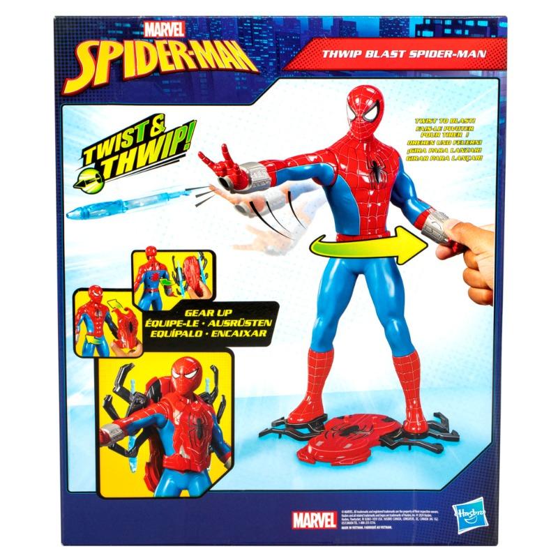 Marvel Spider-Man Thwip Blast Spider-Man Action Figure Set
