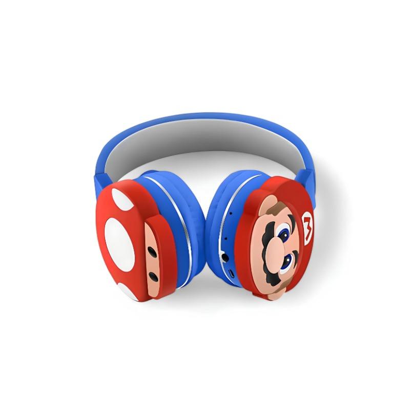 سوبر ماريو - سماعة سوبر ماريو بلوتوث اللاسلكية لون ازرق