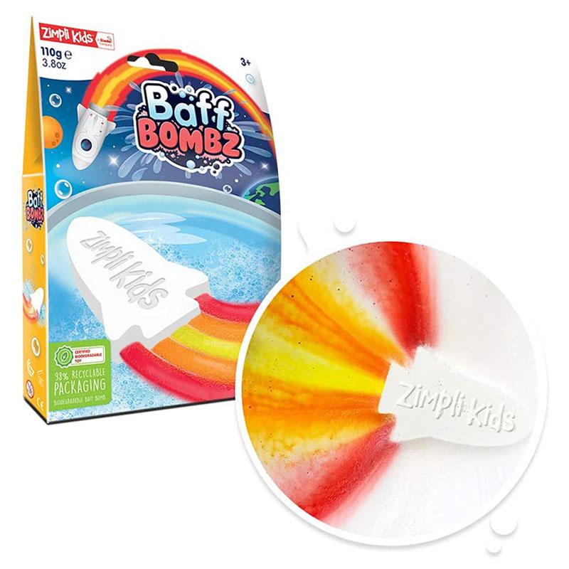 Zimpli Kids Baff Bomb White Rocket Flame Effect