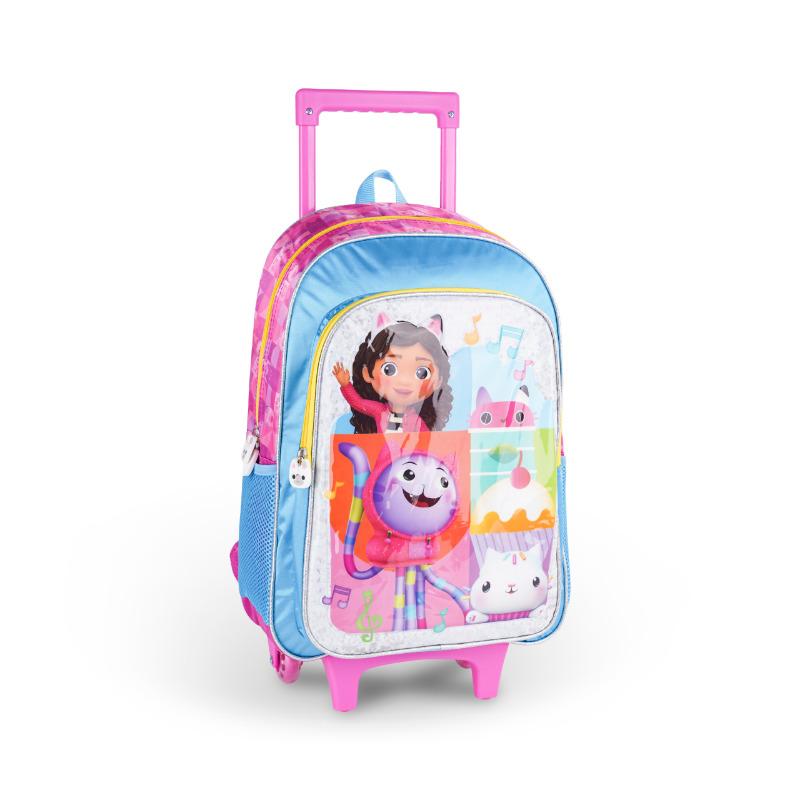 Gabby Doll House 5 in 1 Trolley School Bag Set