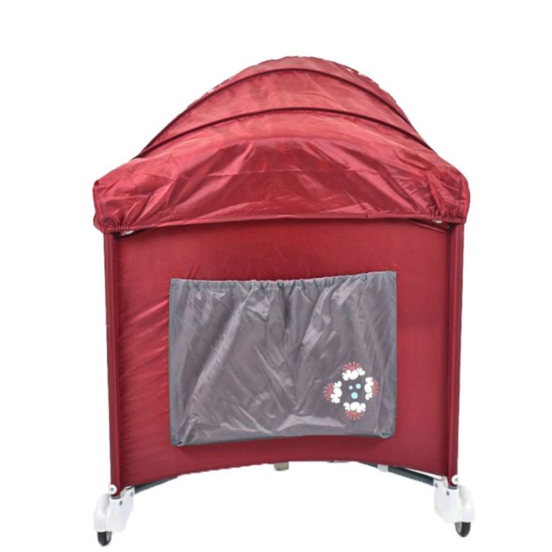 أملا كير - سرير أطفال - أحمر