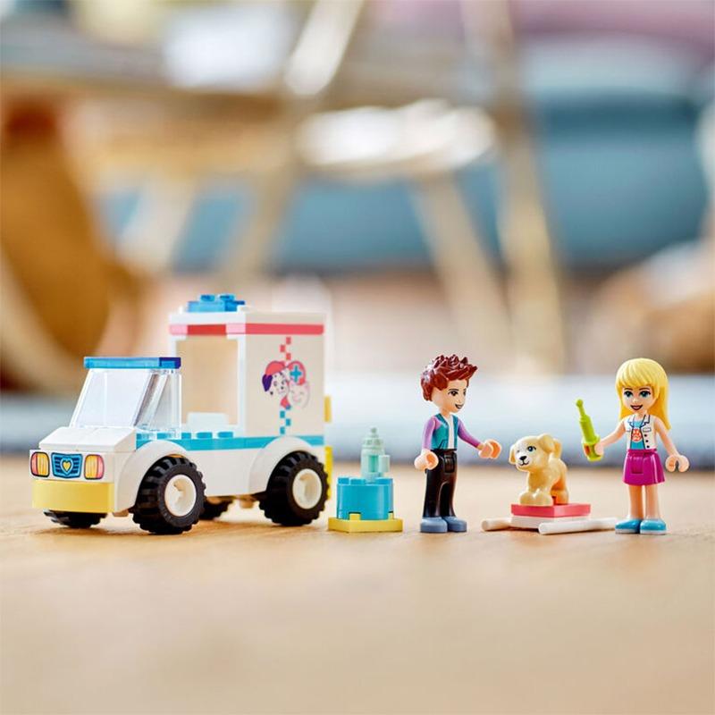 LEGO Friends Pet Clinic Ambulance Building Set