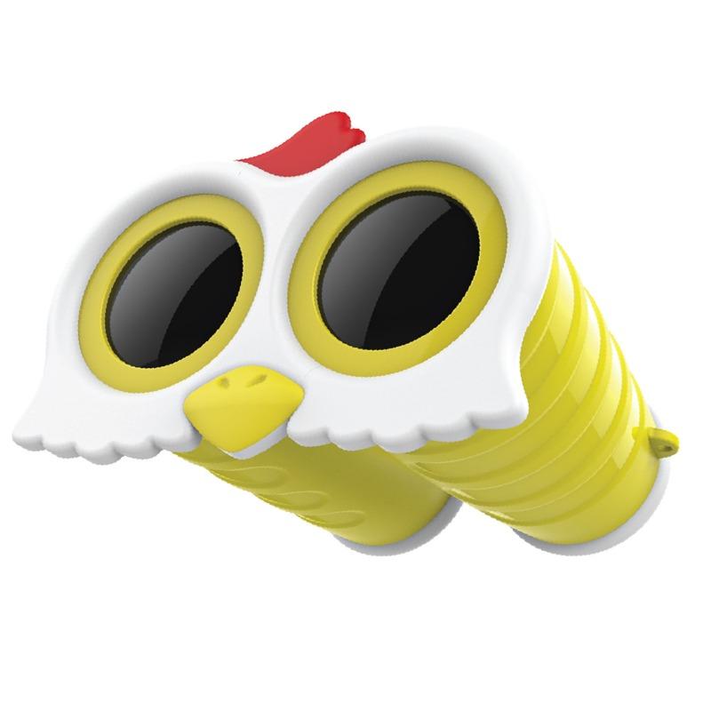 إيستكولايت - منظار بتصميم الدجاجة لون أصفر