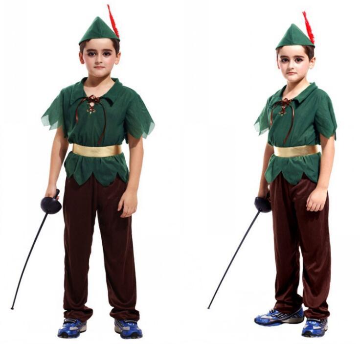 Peter Pan Costume - 130-140 CM - XLarge