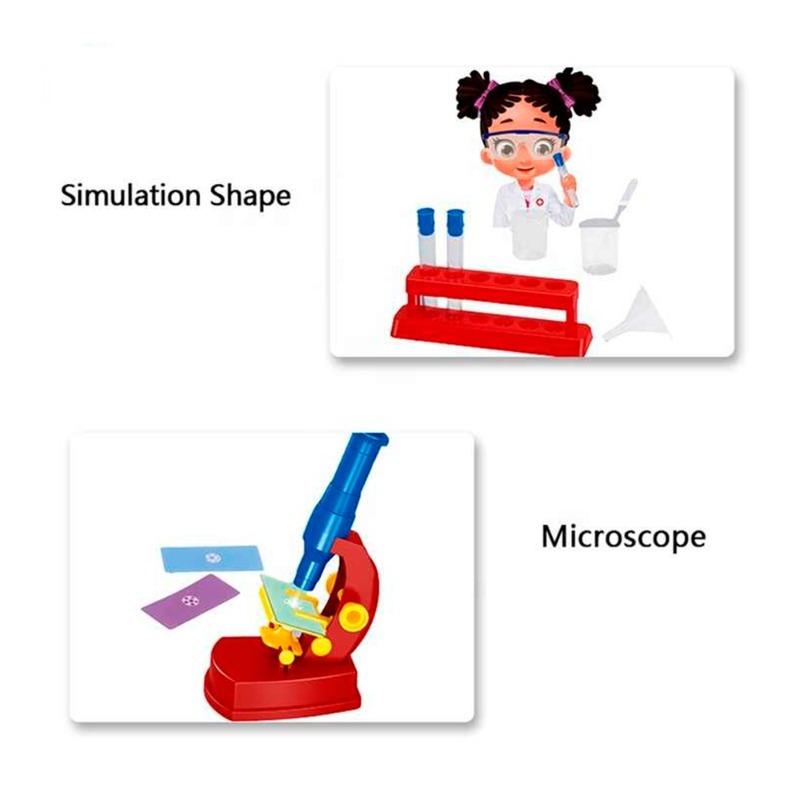 Laboratory Suit With Nurse's Microscope + Ice Cream Backpack Set 14 Pcs Bundle