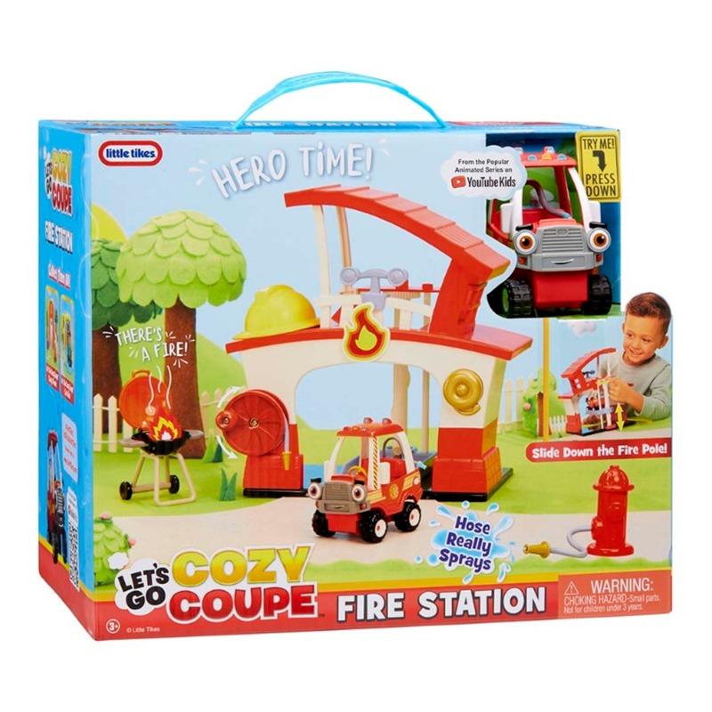 Little Tikes Lets Go Cozy Coupe Fire Station