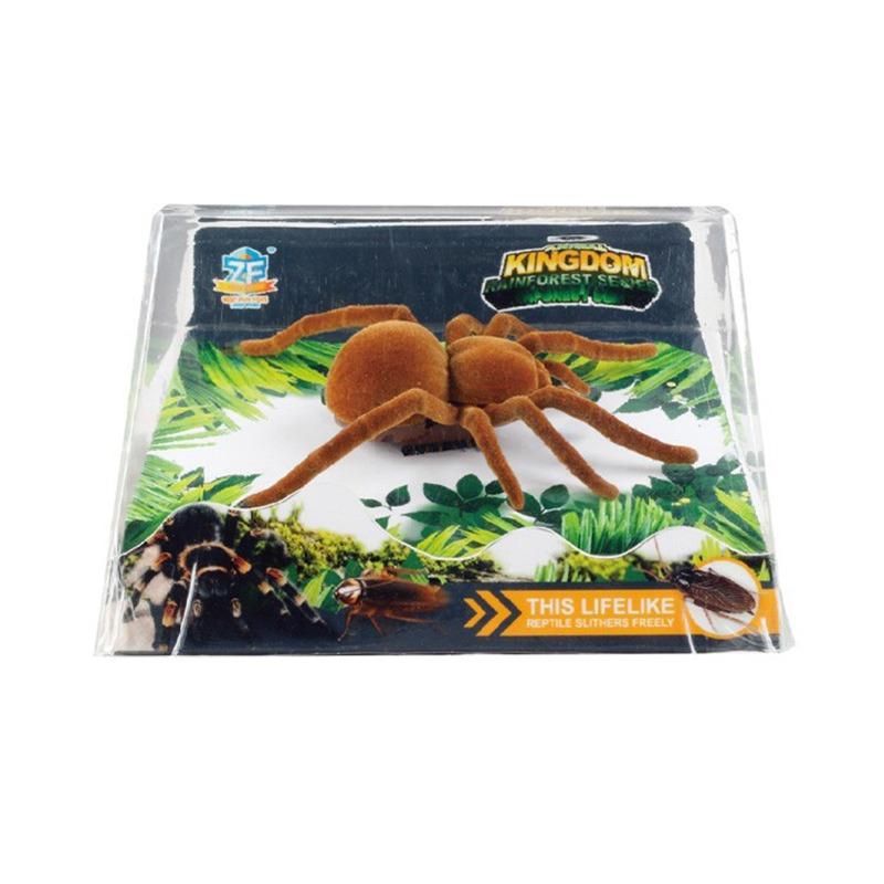 لعبة العنكبوت الزاحف التفاعلية - لون بني