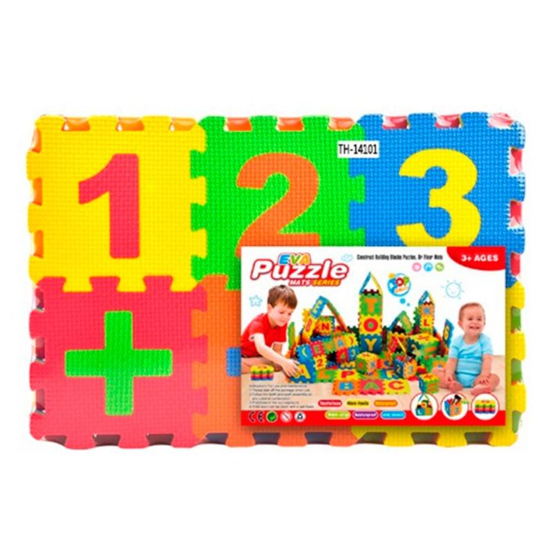 Eva Mats English Alphabet Number Floor Mat 6Pcs