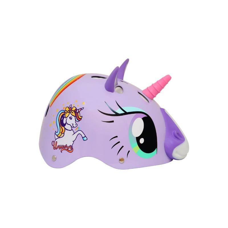 Street Jam Magic Kids Cycle Helmet Unicorn (Purple)
