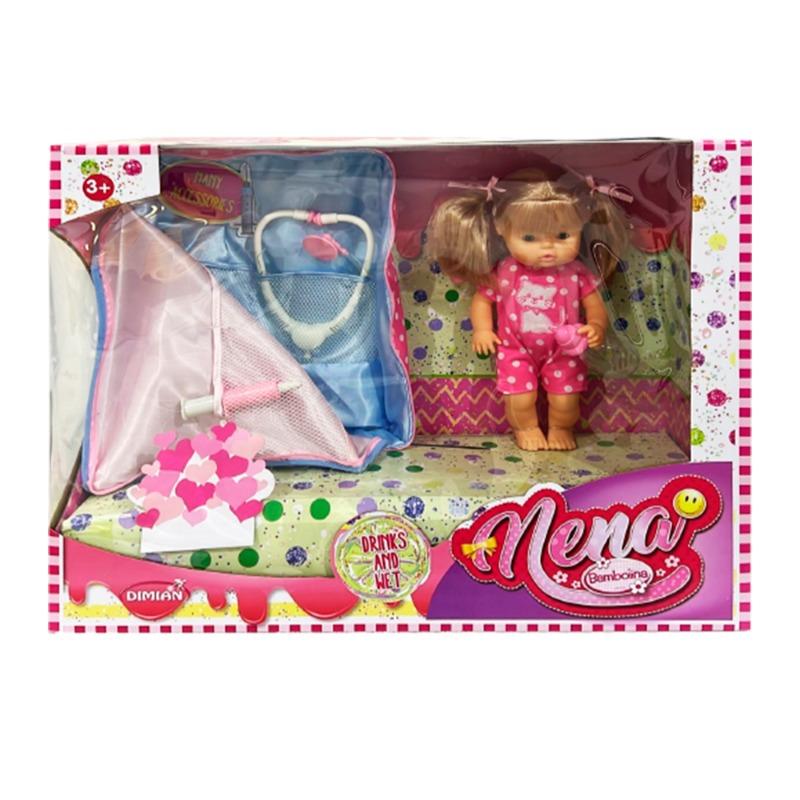 Bambolina Baby Nena Doctor Set With Backpack & Accessories
