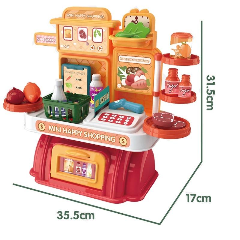 Mini Happy Shopping Supermarket Set - 29 Pieces