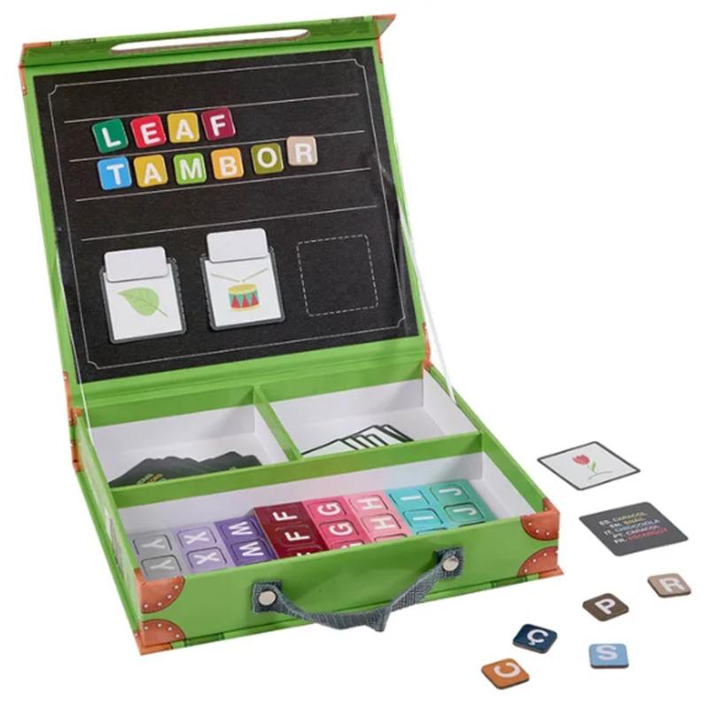 يوريكا كيدز - اكتشاف الكلمات المغناطيسية مع الحروف والبطاقات 154 قطعة