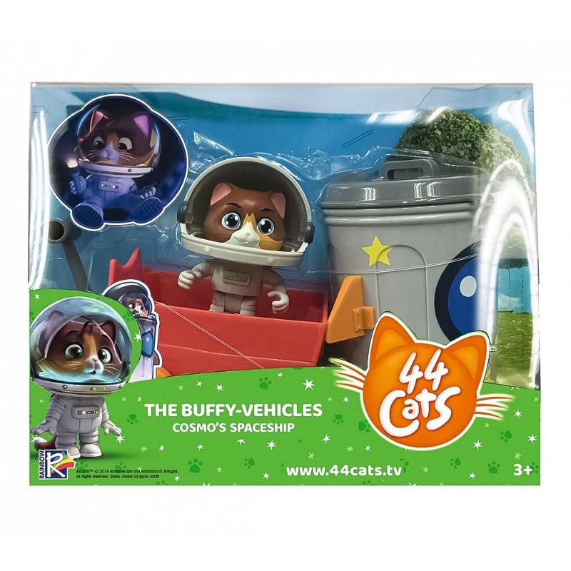 Smoby 44 Cats Figure Cosmo And Vehicle