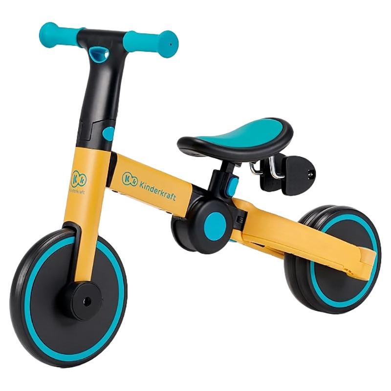Kinderkraft 4Trike 3 In 1 - Yellow