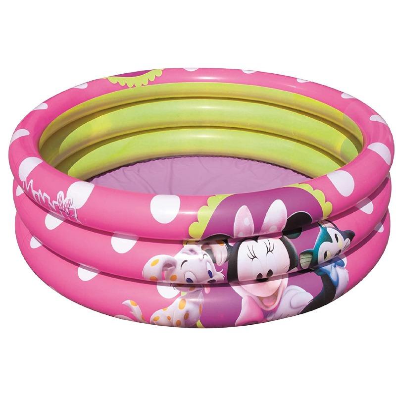 بيست واي - مسبح ميني ماوس قابل للنفخ مع 3 حلقات