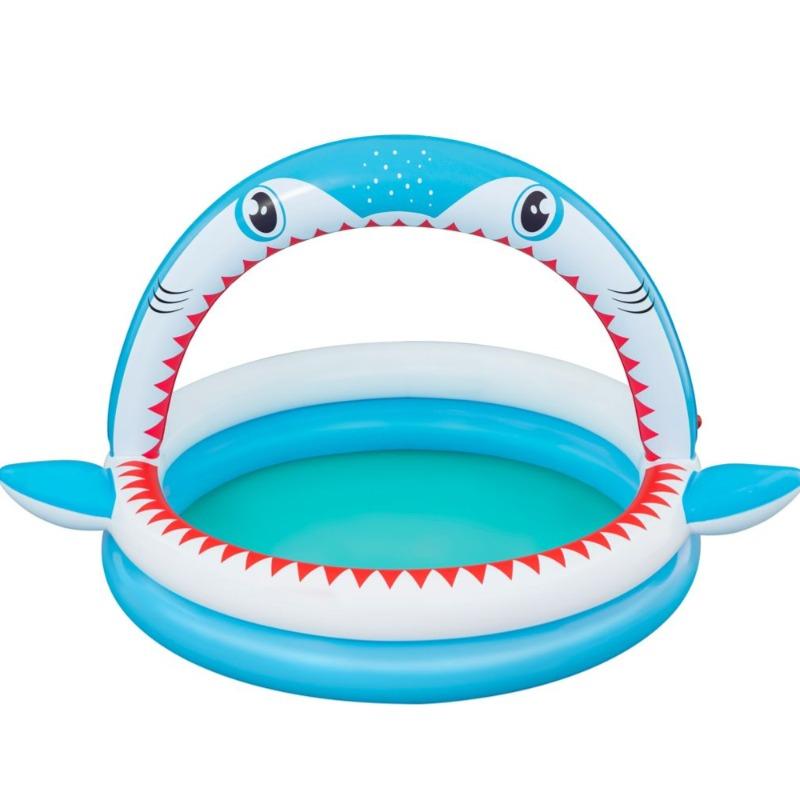 Bestway Shark-tastic Pool with Water Float 163 x 127 x 92 cm