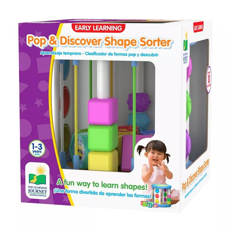 The Learning Journey Pop and Discover Shape Sorter