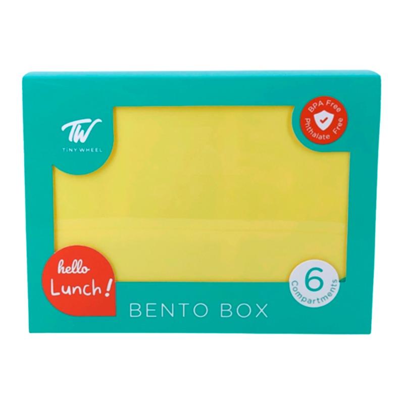 TW Bento Box 6 Compartments Lunchbox - Yellow
